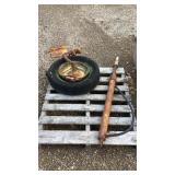 Jack, PTO, Link Arm, Cylinder and Wheel