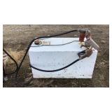 Fuel Tank w/ Electric Pump,100 Gallon