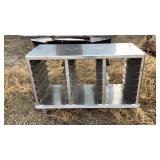 Janows Stainless Steel Table w/ Pan Holders