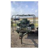 Military Trailer w/ 1991 Diesel Generator Model