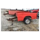 Truck Bed Trailer, NO TITLE,