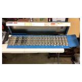 Catalog Rack With Advertising HAS A LIGHT