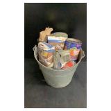 Galvanized Bucket and Hardware