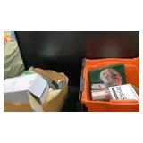 Tote and Box Of Misc