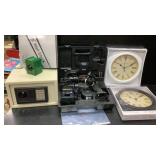 Safe No Code, Drill, Clocks, Misc