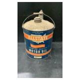 Allstate Motor Oil Metal Can