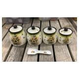 SunFlower Canisters set