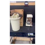 Proctor-Silex Coffee Maker & 4 Quart Ice Cream