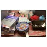 Books, Magazines, Old Buttons Etc