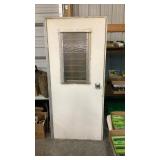 Vintage Mobile Home Trailer Door All Original 34"