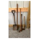 Shovel, Garden Hoes, Axe, Ball Bat