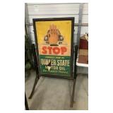 Quaker State Motor Oil Sign