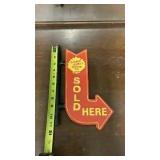 Golden Shell Motor all Cast Iron Wall Hanging