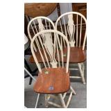 Farm Style Bar Stools 25"T (3)
