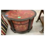 Dooney & Bourke Obal Cabinet Red/ Black 28 1/2" W