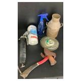 Axe, Grease Gun, Plastic,Etc