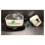 West Bend SLO Cooker Black & Decker Mixer