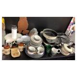Iron, Coffee Cups, Baking Pans, Etc