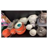 Viterx Gourmet pans, Corning Ware, Bake ware