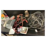 Feed Scoop, Jumper Cables, Fishing Lures, Etc