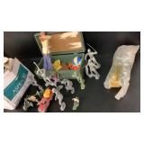 Army Men and Western Men all Plastic