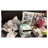 Picture Collage Frames, Vase, C Pap Machine and