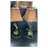 Golfer Table Lamps