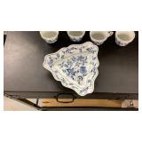 Blue Danube 50 Years 1951-2001 Dinner Set