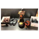 Shoes (1 7 1/2) (2 8 1/2) & Holiday Decor