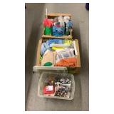 Cleaning, Cleaning Towels, Small Tote Of Sewing