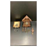 Boy and Girl Clock, coo clock