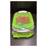 Crofton Glass Bakeware With Lids New