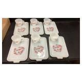 Vintage Snake Plates and Cups