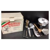 The Original All Metal Squeezo Strainer