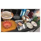 Wall Plates, Candles, Vase, Decor etc