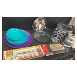 Pot and Skillet,K Cup Holder, Skewers, Plastic