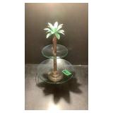 Palm Tree 2 Tier Stand