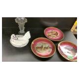 Hen On Nest, Animal Plates