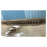 Wood Extension Ladder