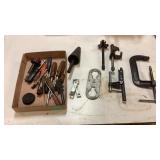 Screwdrivers, C Clamp,