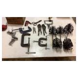 Vise Grips, C Clamps,