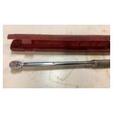 Snap On Click Type Torque Wrench 1/2" Drive