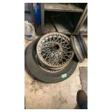 Spindle Rim,Tire,