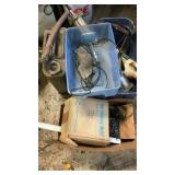 Old Military Gas Can, Air Cylinder, Level Shocks,