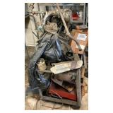 AT 886 Motor and Cart With Misc Parts