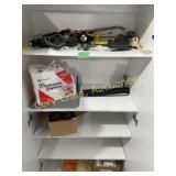 Contents of cabinet,