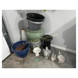 Flower Pots & Rabbits