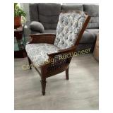 Cane Side Arm Chair,