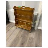 Maple magazine stand,