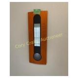 Barometer, indoor/outdoor weather